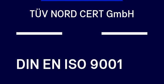 Geschafft - Die Zertifizierung DIN EN ISO 9001!